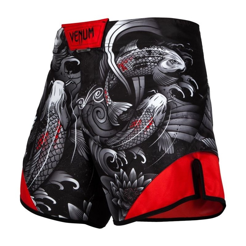 Fightshort court Venum Koi 2.0 - Noir/Blanc