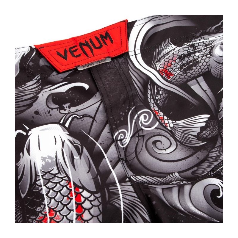 Fightshort court Venum Koi 2.0 - Noir/Blanc