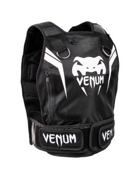 Gilet lesté Venum Elite - 10 Kilos - Noir/Blanc