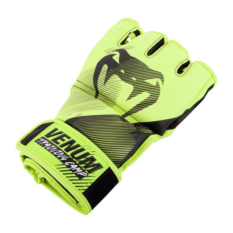 Gants de MMA Venum Training Camp 2.0 - Noir/Jaune Fluo