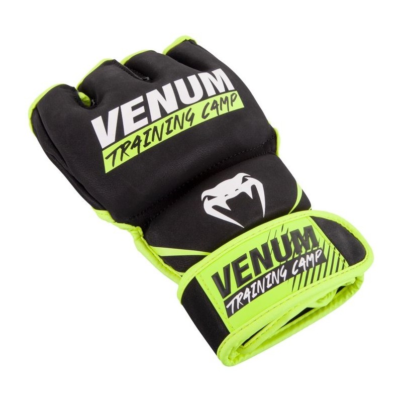 Gants de MMA Venum Training Camp 2.0 - Noir/Jaune Fluo