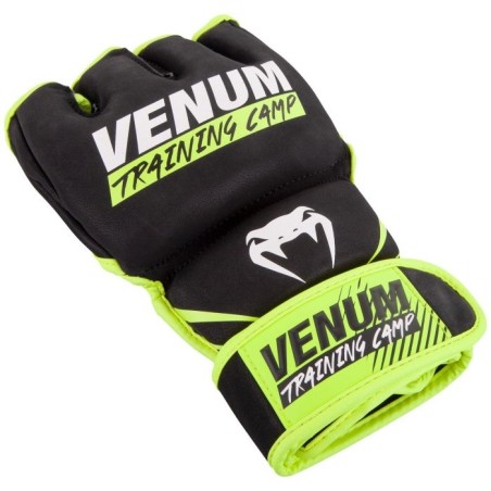 Gants de MMA Venum Training Camp 2.0 - Noir/Jaune Fluo