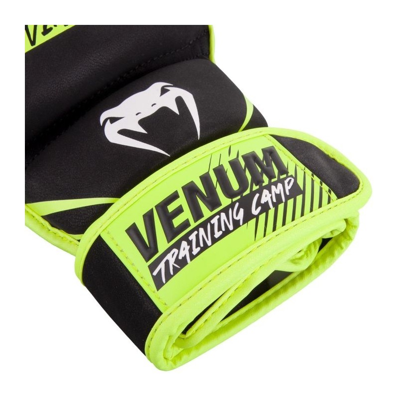 Gants de MMA Venum Training Camp 2.0 - Noir/Jaune Fluo